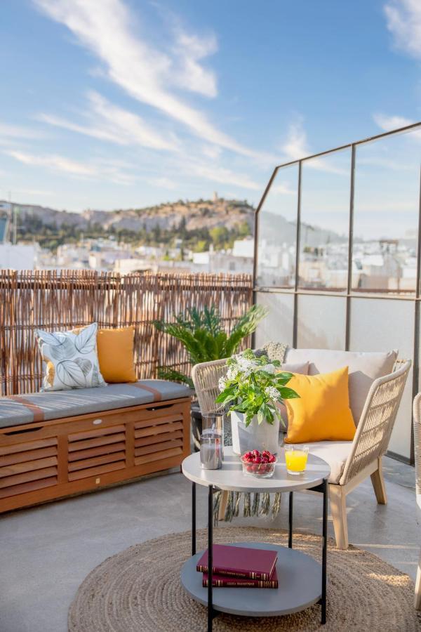 Topfloor Getaway Balcony&Hot Tub+Acropolis View Athene Buitenkant foto